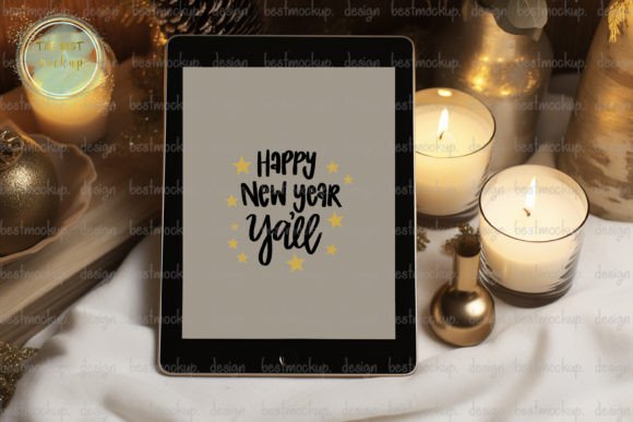Download Warm Holiday Season Ipad Mockup - Holiday Collection