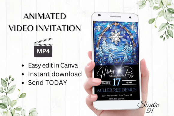 Download Holiday Party Invitation - Holiday Collection