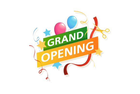 Download Grand Opening Banner. Vector Promo Flyer - Grand Collection