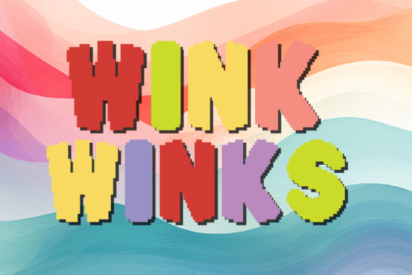 Download Pixel Wink Winks - Premium Resources