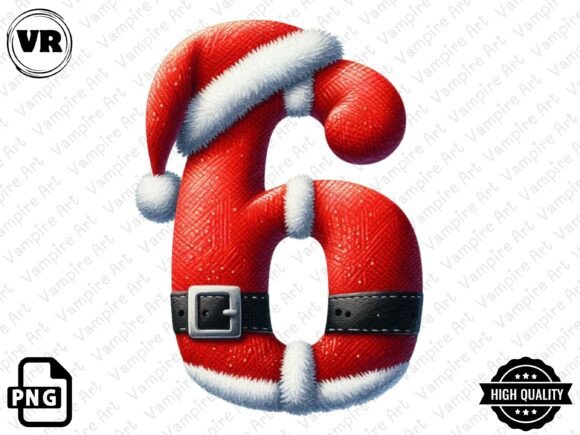 Download Holiday Typeface and Number Clipart PNG - Holiday Collection