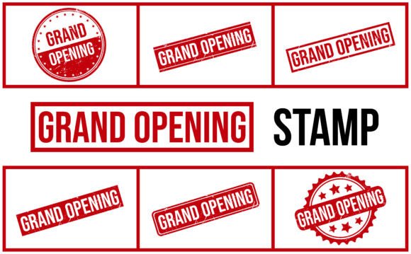Download Grand Opening Stamp - Grand Collection